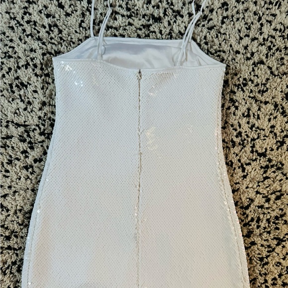 Abercrombie & Fitch  Sequin Square neck Mini Dress(XXS/P) - Picture 2 of 4